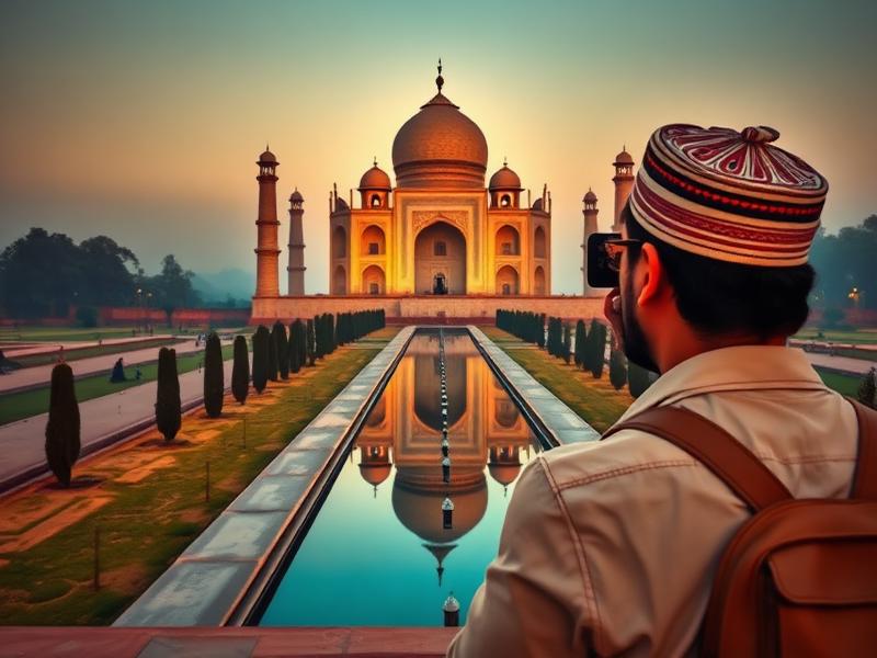 Visiting the Taj Mahal Visiting the Taj Mahal